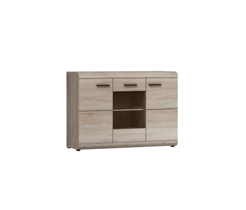 Komoda LINK E 120 z trzema drzwiami
