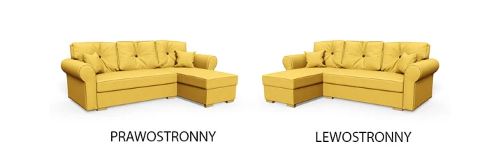 Komfortowy narożnik do salonu.