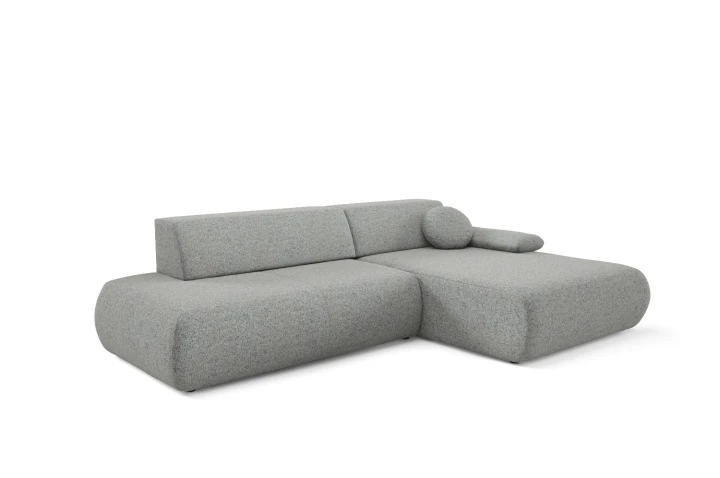 Narożnik PUENTE z funkcją spania – nowoczesna sofa narożna do salonu z wygodnym siedziskiem