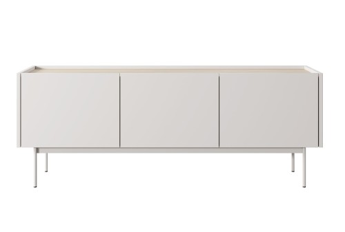 Komoda RTV COLOR kaszmir dąb linea – nowoczesna szafka pod telewizor do salonu