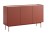 Komoda szeroka COLOR KB-144/83 ceramiczny czerwony dąb linea – nowoczesna komoda do salonu
