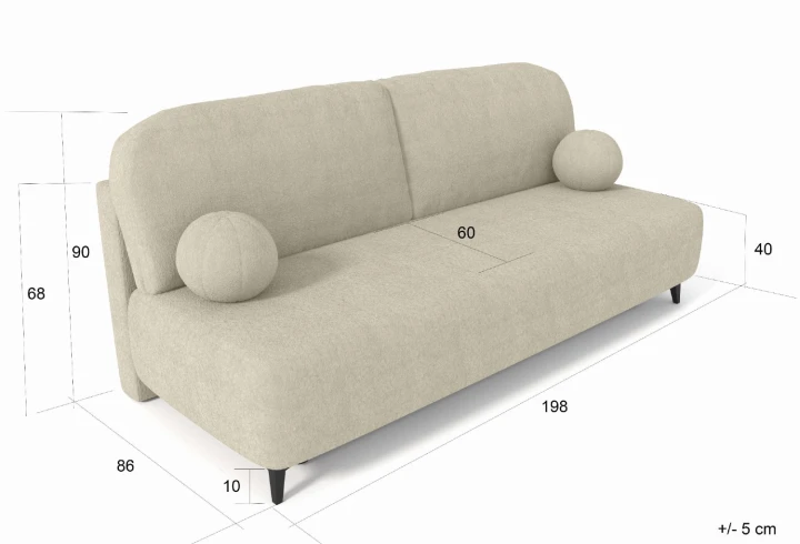 sofa bouclé