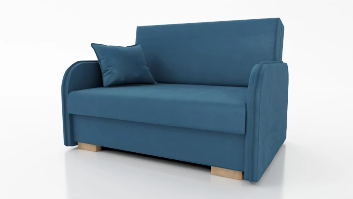 Sofa z szerokim wyborem tkanin.